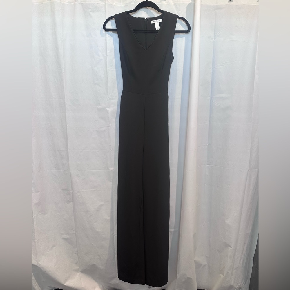 Black Sleeveless Jumpsuit